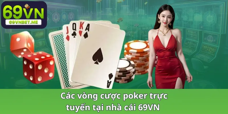 Các vòng cược poker trực tuyến